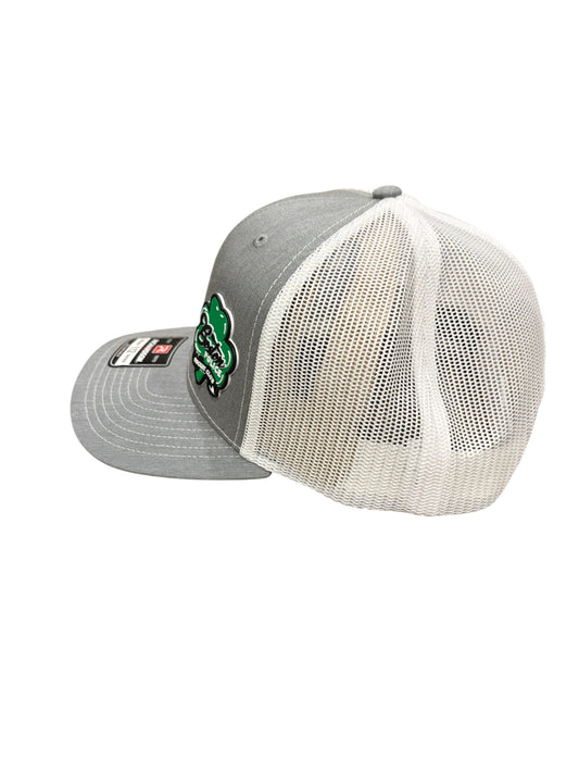 Boston Police Hockey Club Shamrock Grey and White Trucker Hat