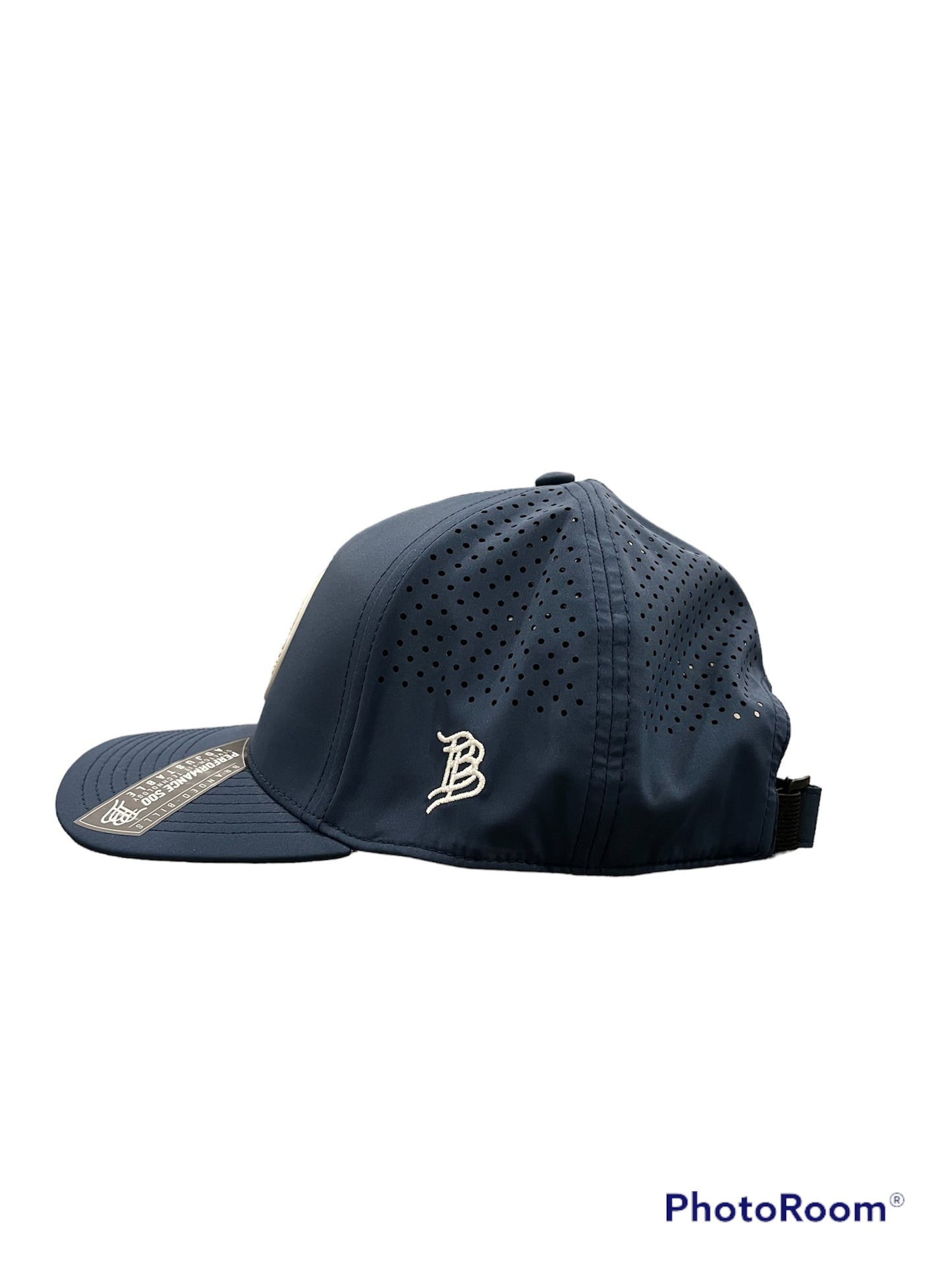 Branded Bills Curved Blue Boston Police Hockey Club Hat
