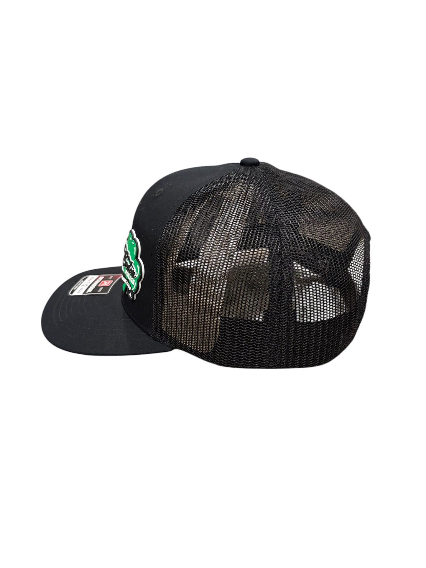 Boston Police Hockey Club Shamrock Black Trucker Hat