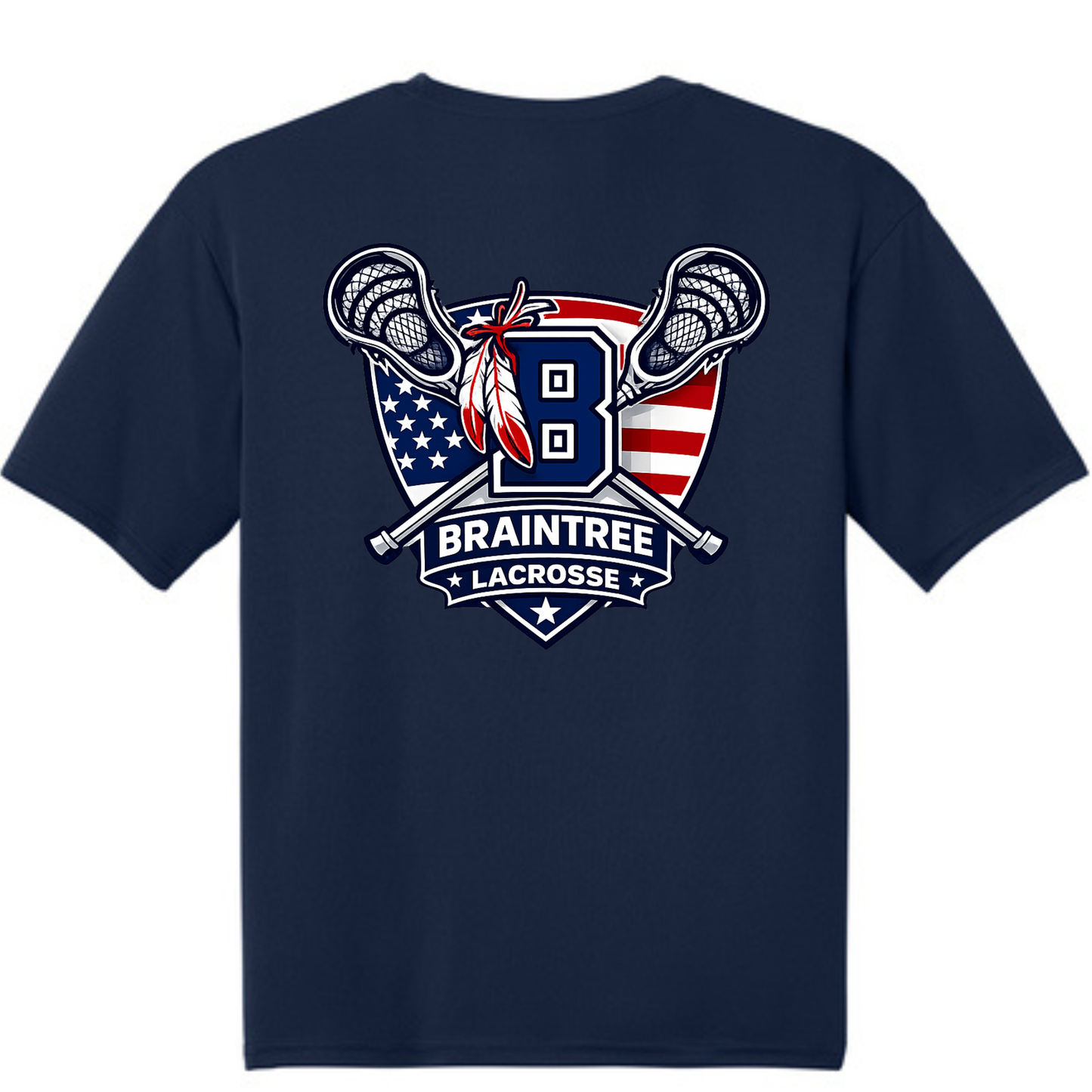 Braintree Lacrosse Stars and Stripes short sleeve