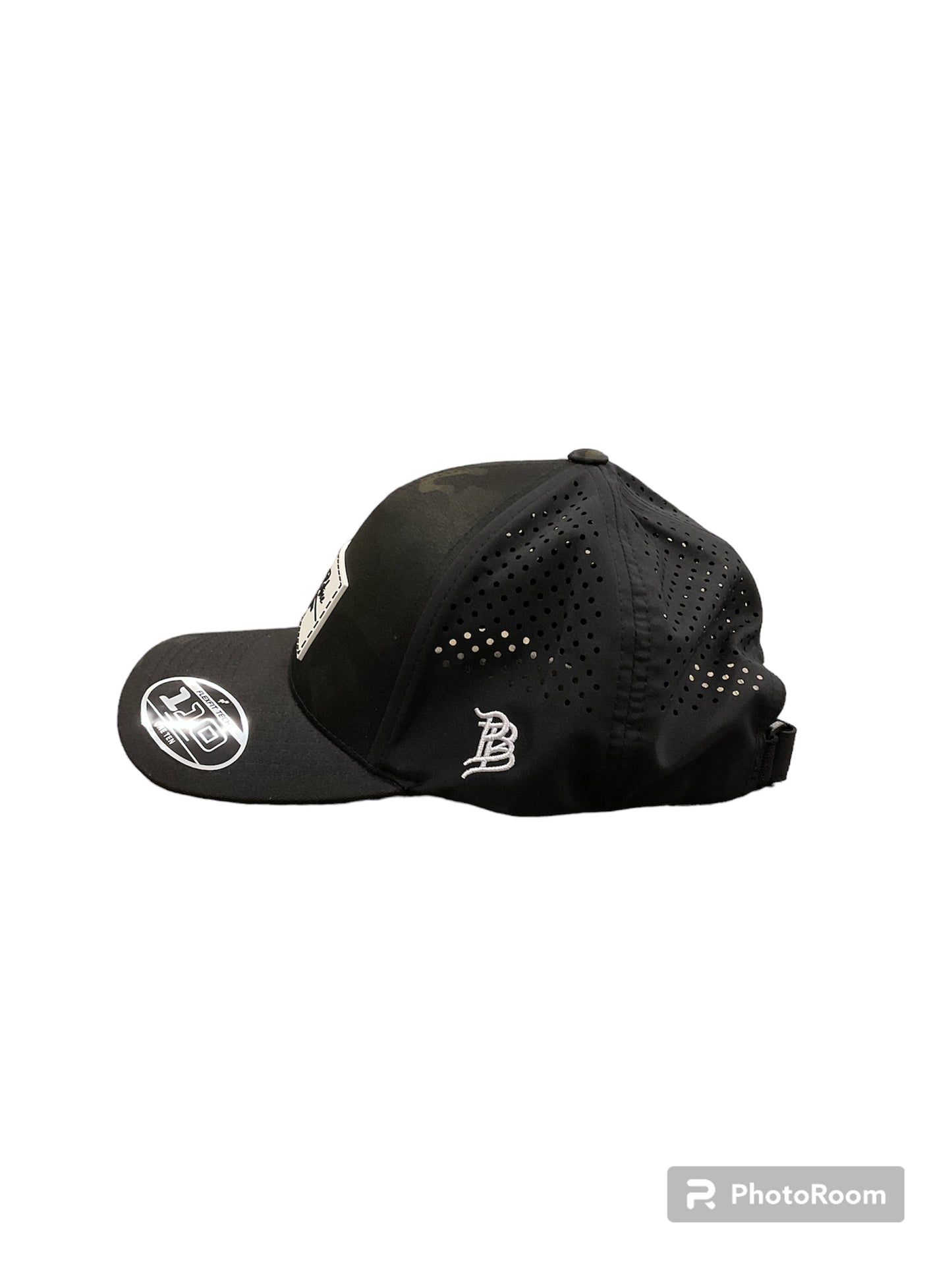 Branded Bills Curved Camo Boston Police Hat